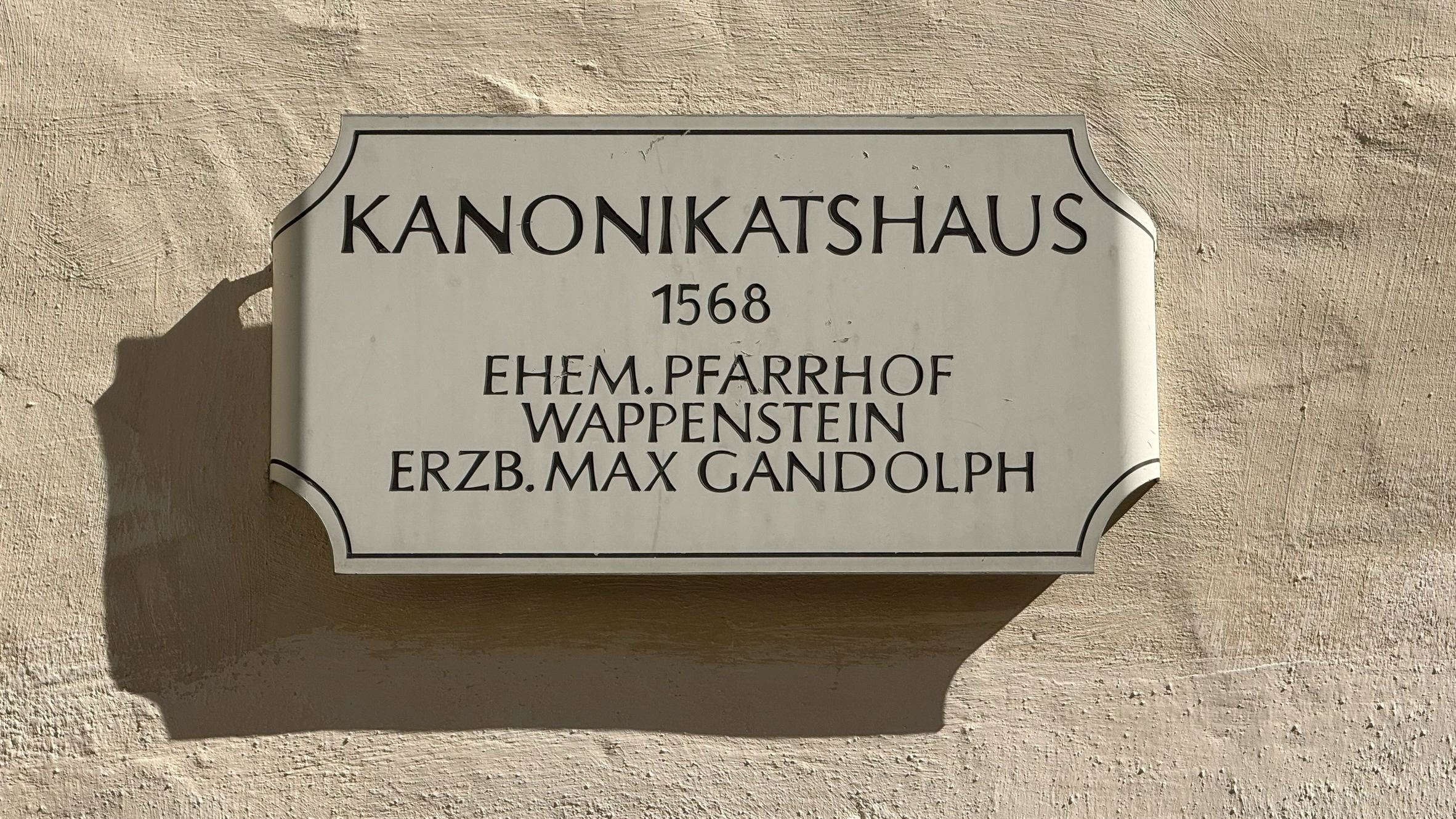 Kanonikatshaus 1568