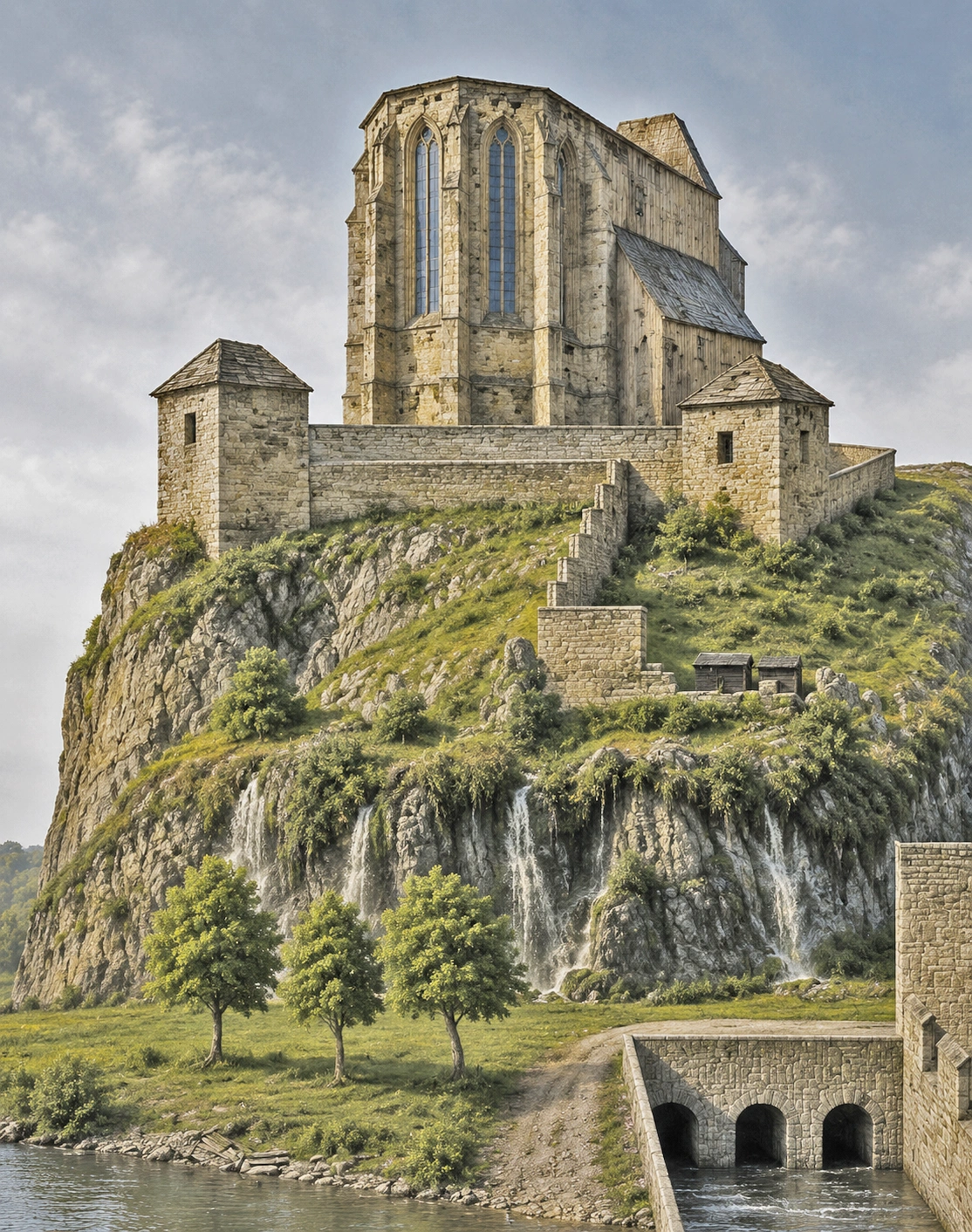 Virgilienbergkirche | Künstlerische Darstellung