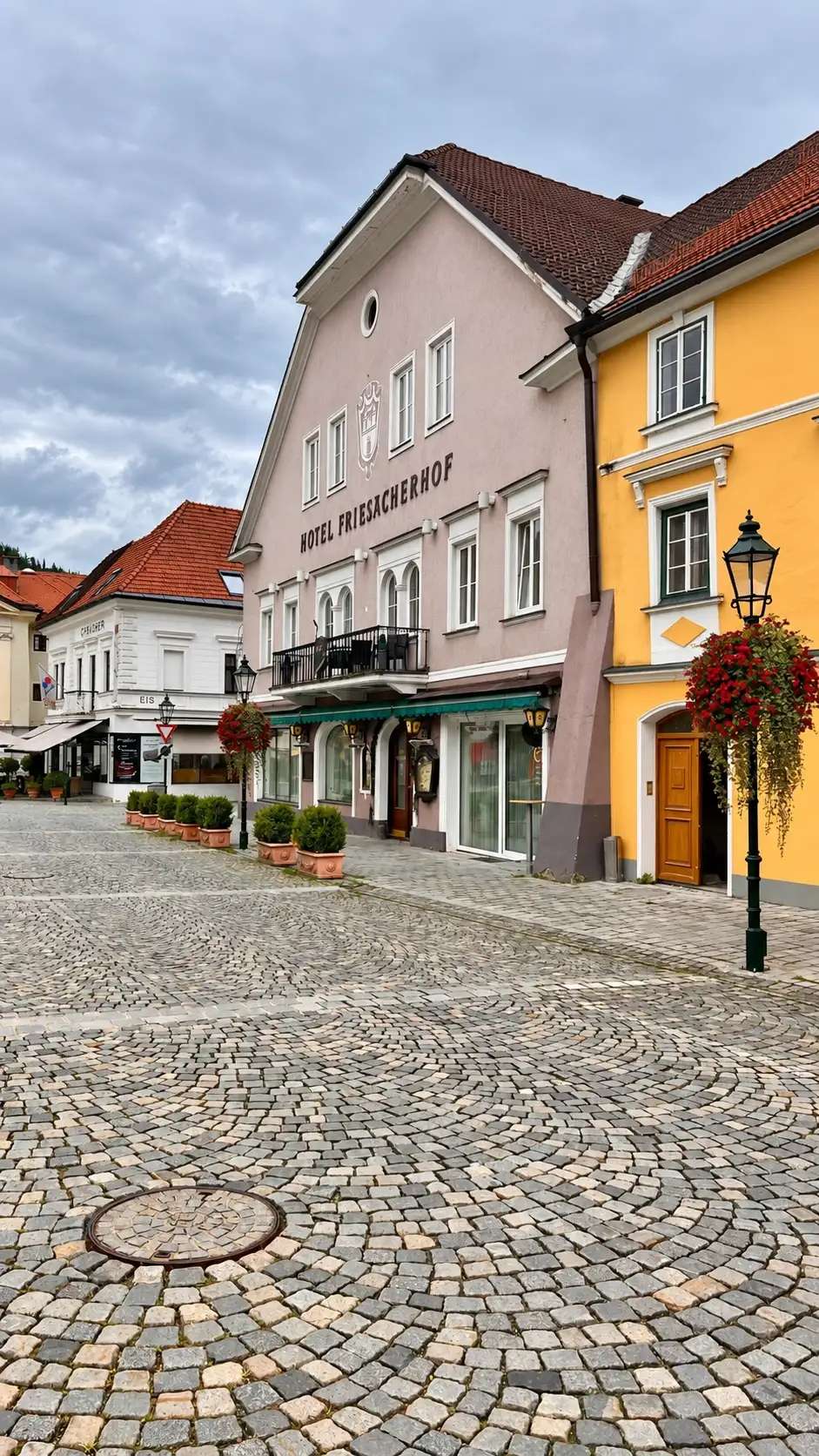 Facade facing Main Square
