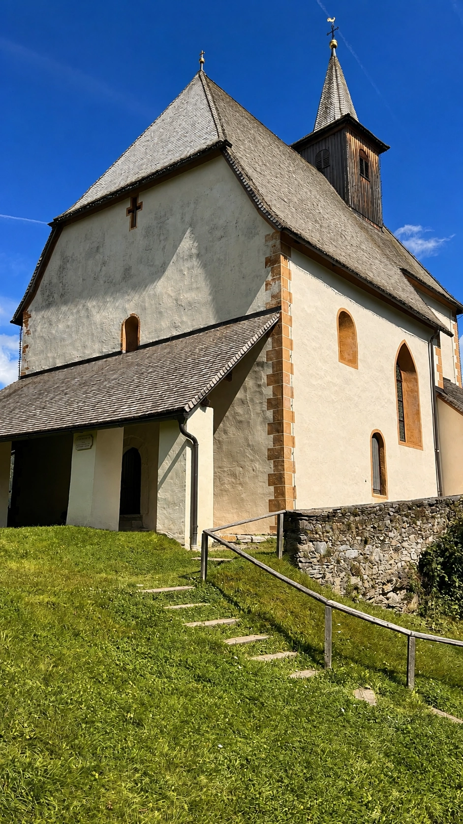 Porch, West Entrance