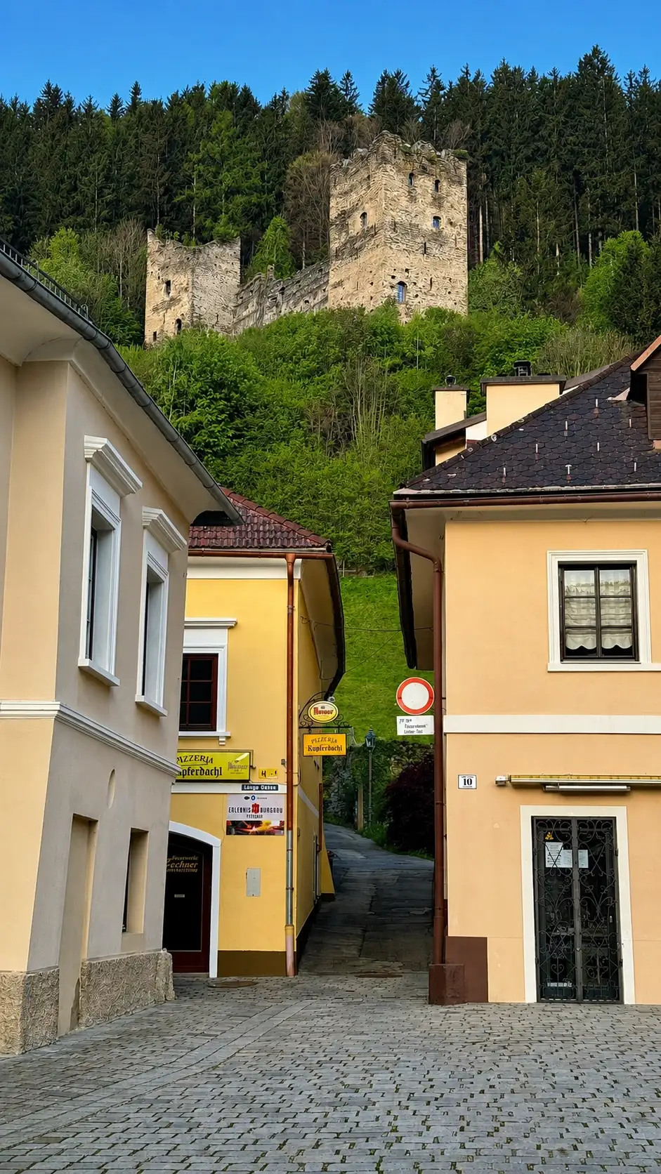 Viewed from the Main Square
Viewed from the Main Square