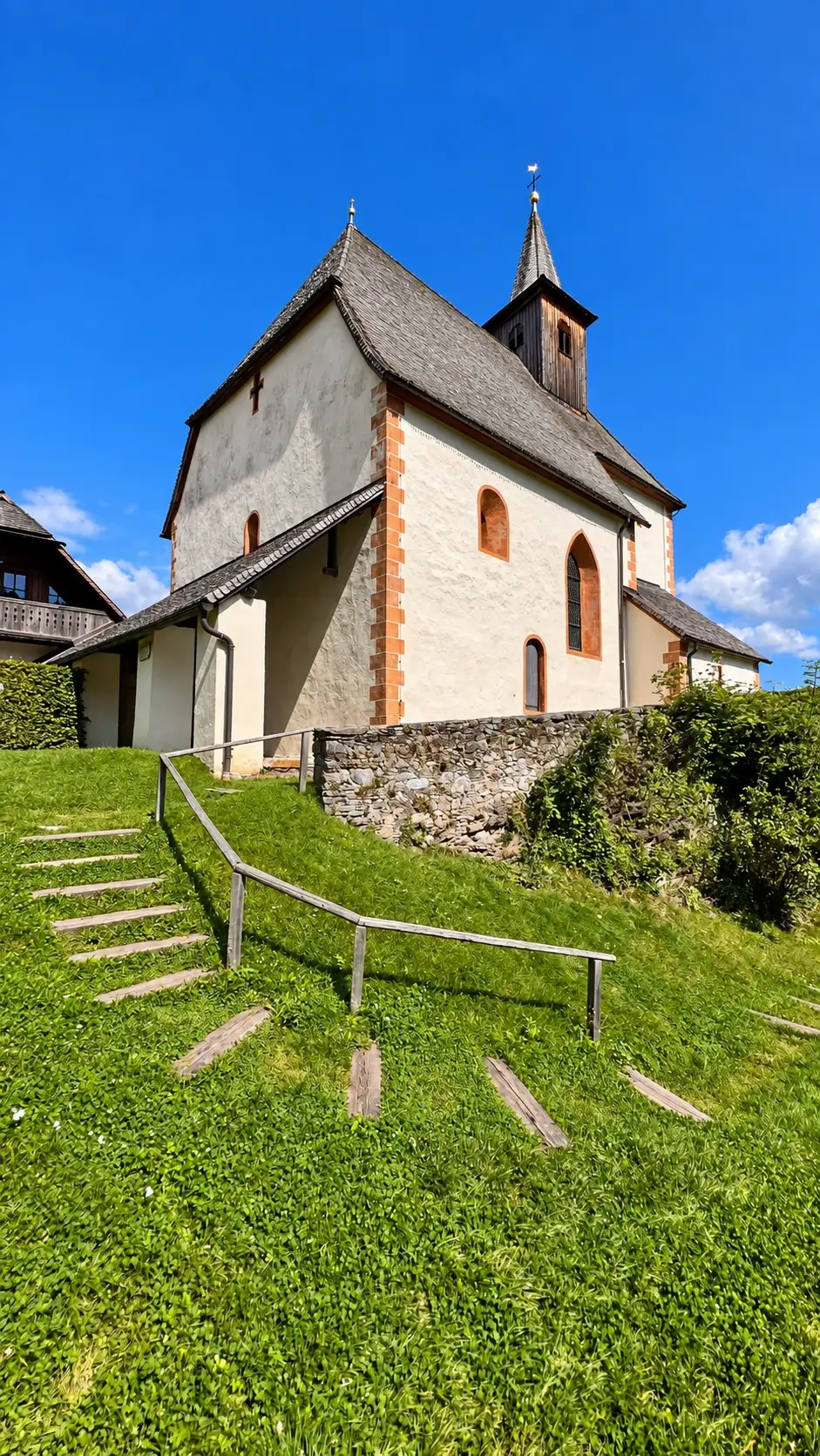 Steps leading to St. Peter’s Church
