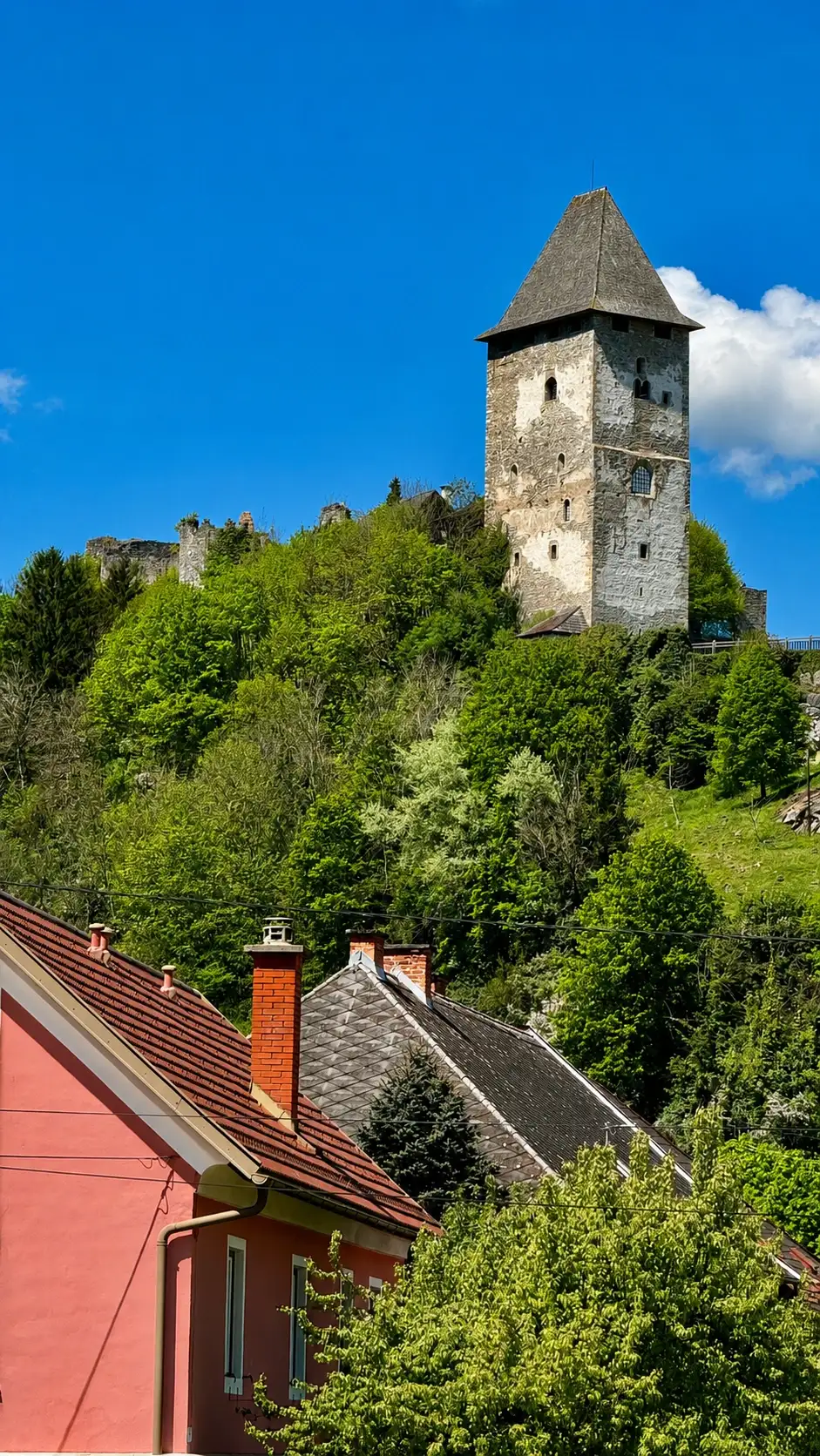 Viewed from Lange Gasse
